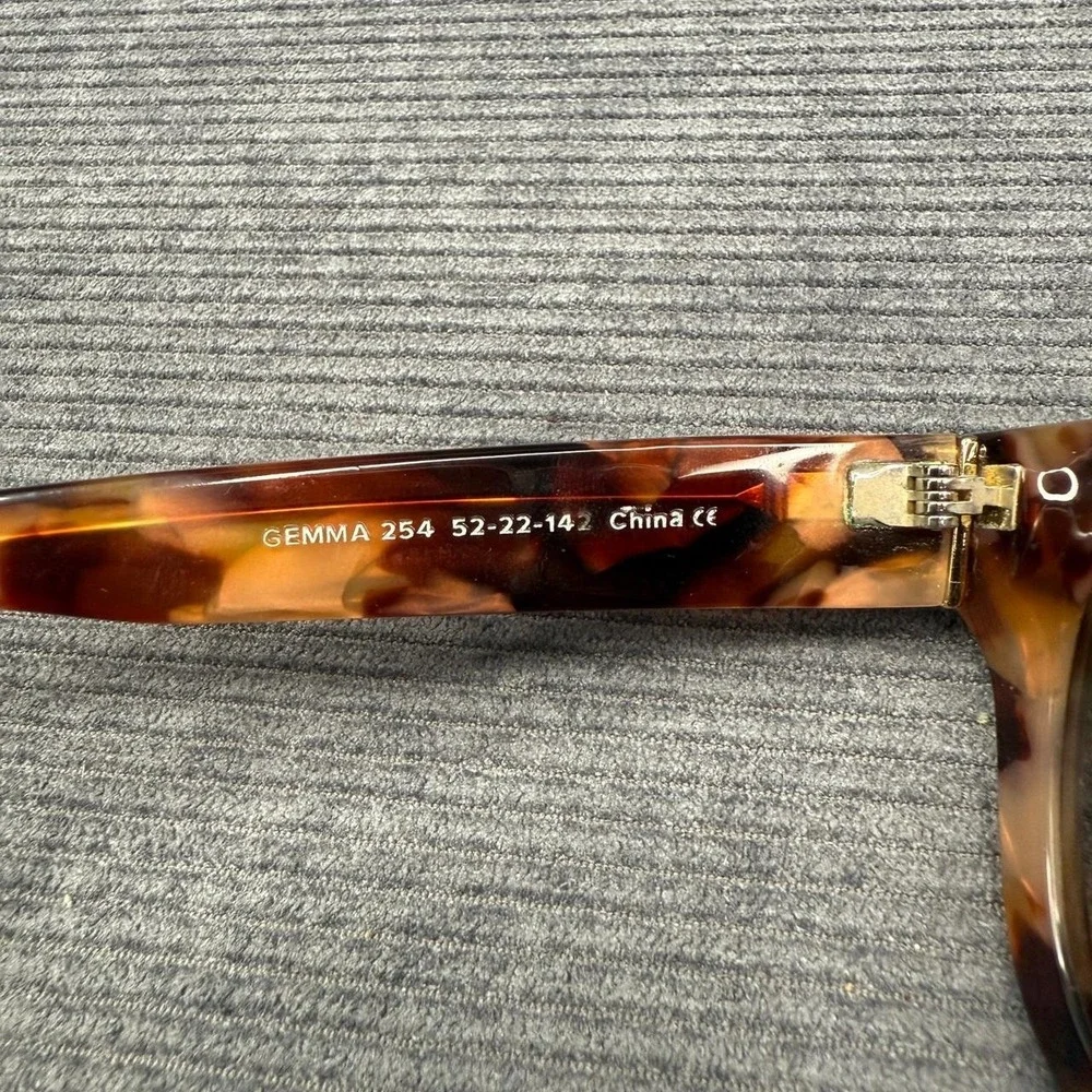 Warby Parker Eyeglasses Gemma W 254 Adobe Tortoise Brown 52-22-142
